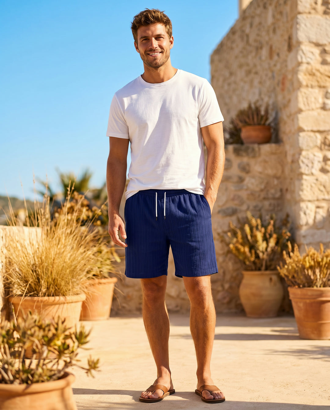 kasper-men-s-linen-shorts-dark-blue-3