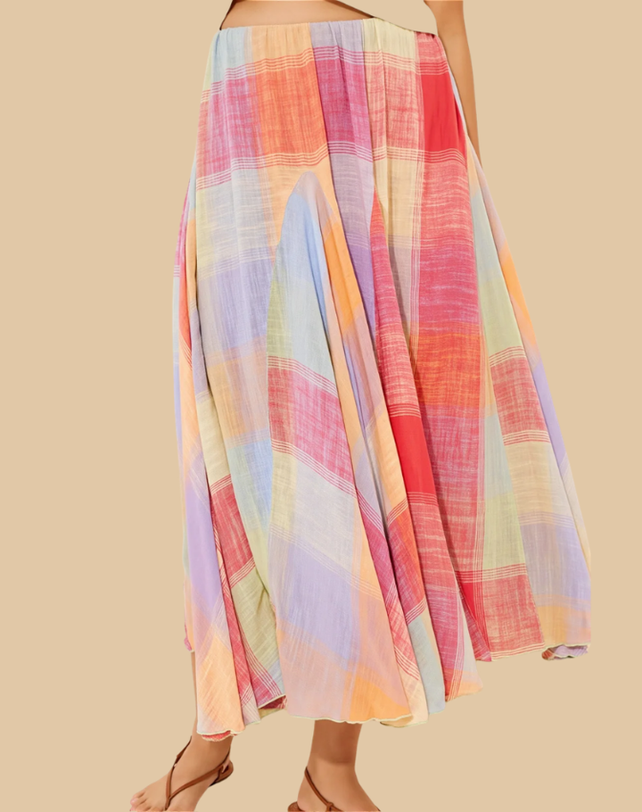 Faith - Gathered Maxi Skirt Design Casual Everyday Wear Fit