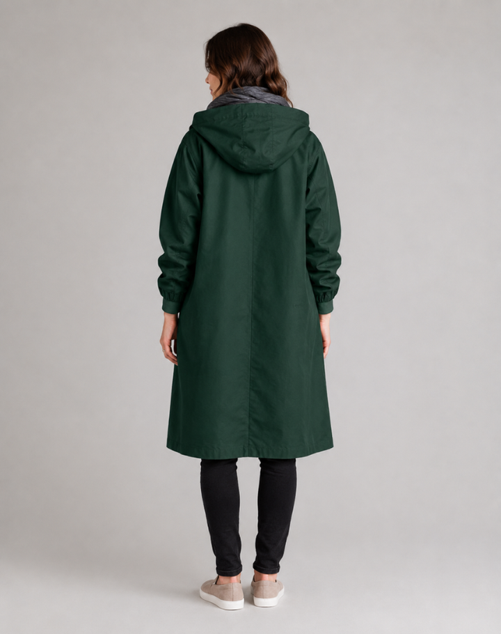 Leah - Effortless Hooded Trench Coat