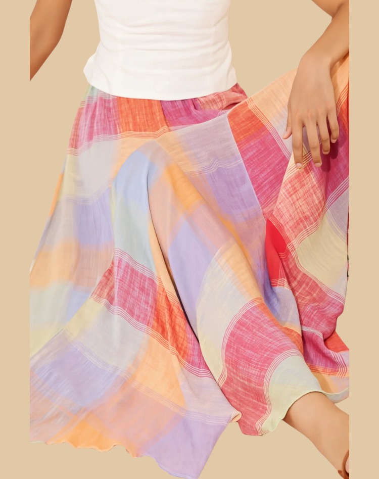 Faith - Gathered Maxi Skirt Design Casual Everyday Wear Fit