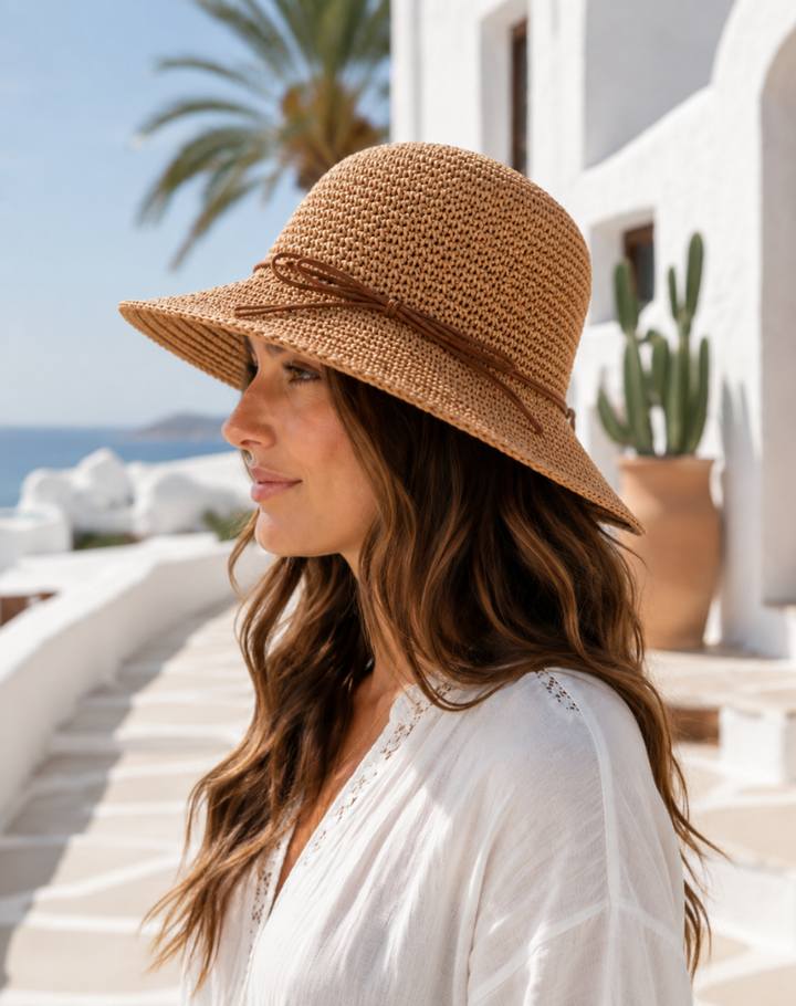 Diana - Stylish Wide-Brim Sun Hat