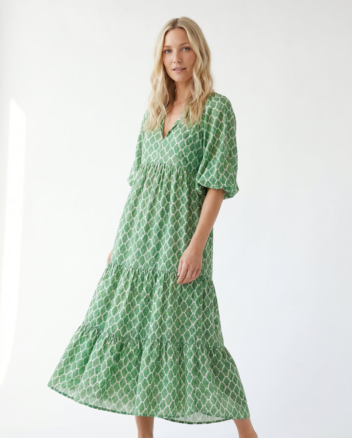 giselle-patterned-maxi-dress-green-white-2