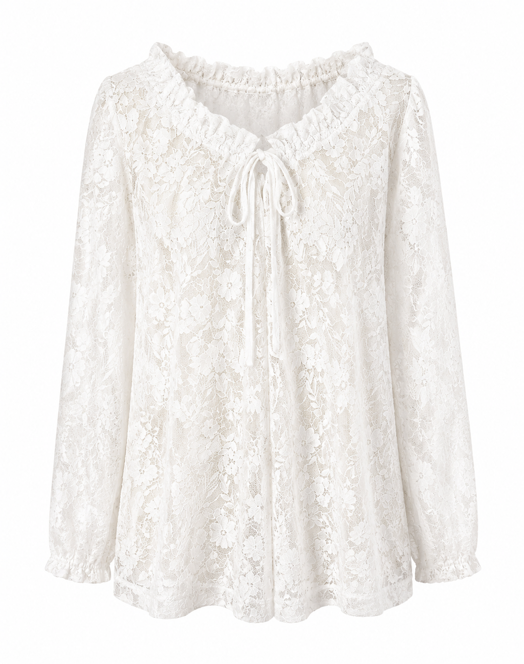 Penelope - Stylish Lace Boho Blouse