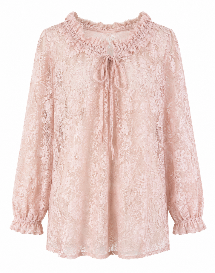 Penelope - Stylish Lace Boho Blouse