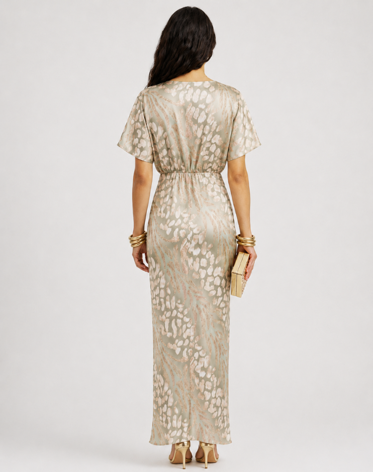 Ava - Luxurious Wrap Maxi Dress