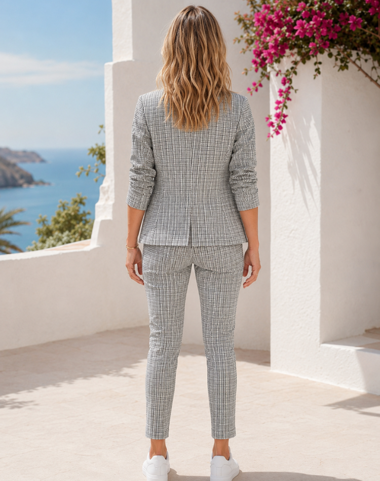 Rose - Chic Blazer Pants Set