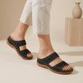 Alexis - Orthopedic Double Strap Sandals