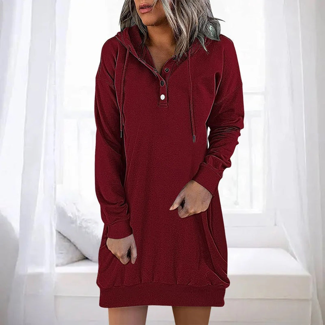 Trui Jurk Dames | Capuchon &amp; Comfortabel