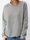 Delilah - Striped Long Sleeve Top Casual Style