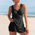 Ella - Ruched Tankini Set