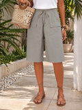 Faith - Wide Leg Drawstring Shorts