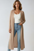 Giselle - Long Open-Front Cardigan