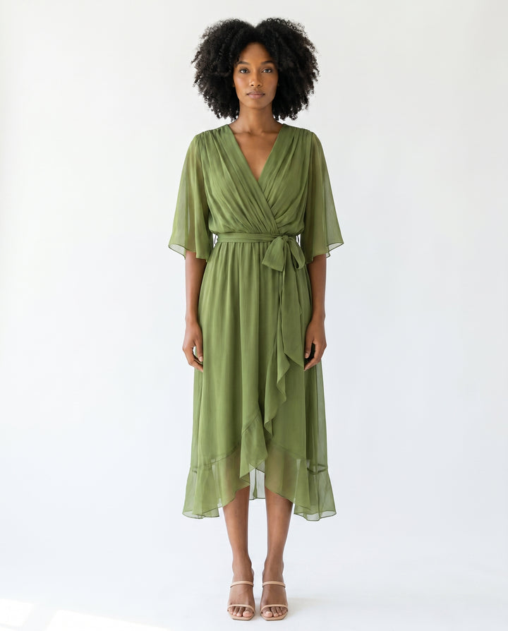 kate-wrap-midi-dress-green-1