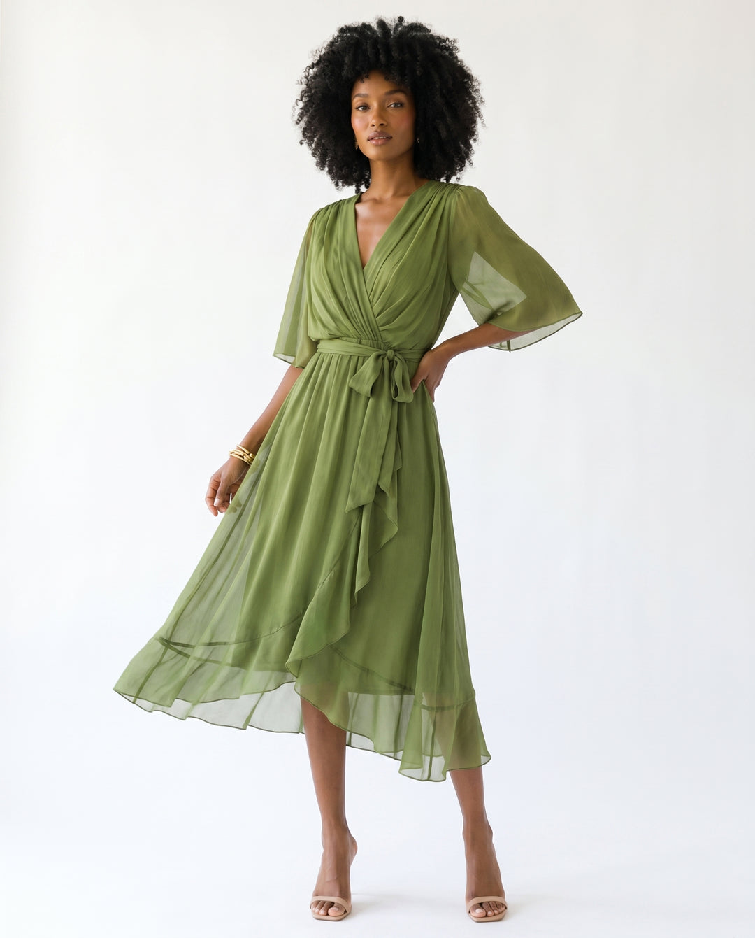 kate-wrap-midi-dress-green-2