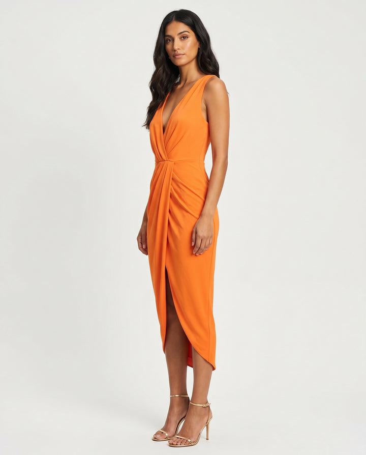 bella-elegant-midi-dress-orange-3