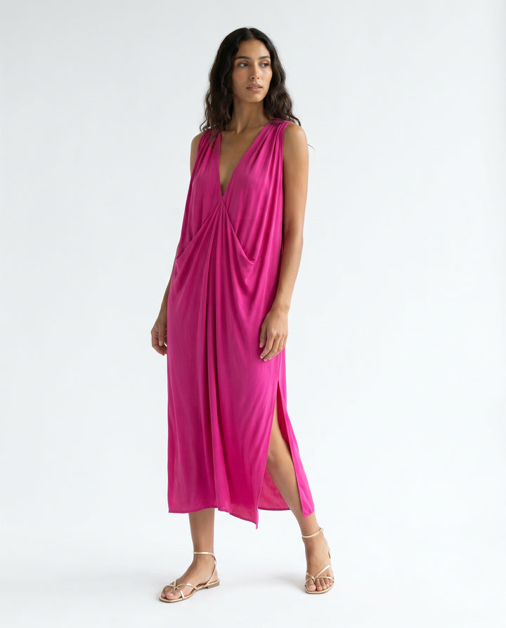 bella-elegant-midi-dress-fuchsia-7