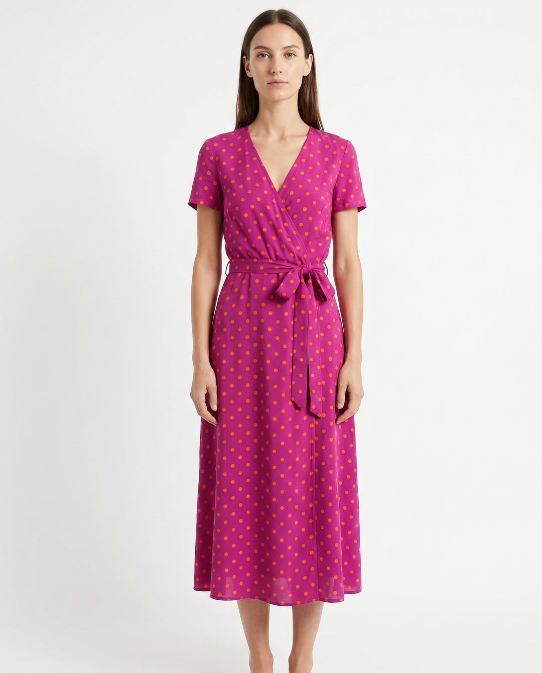 hannah-floral-wrap-dress-red-1