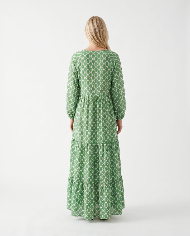giselle-patterned-maxi-dress-green-white-4