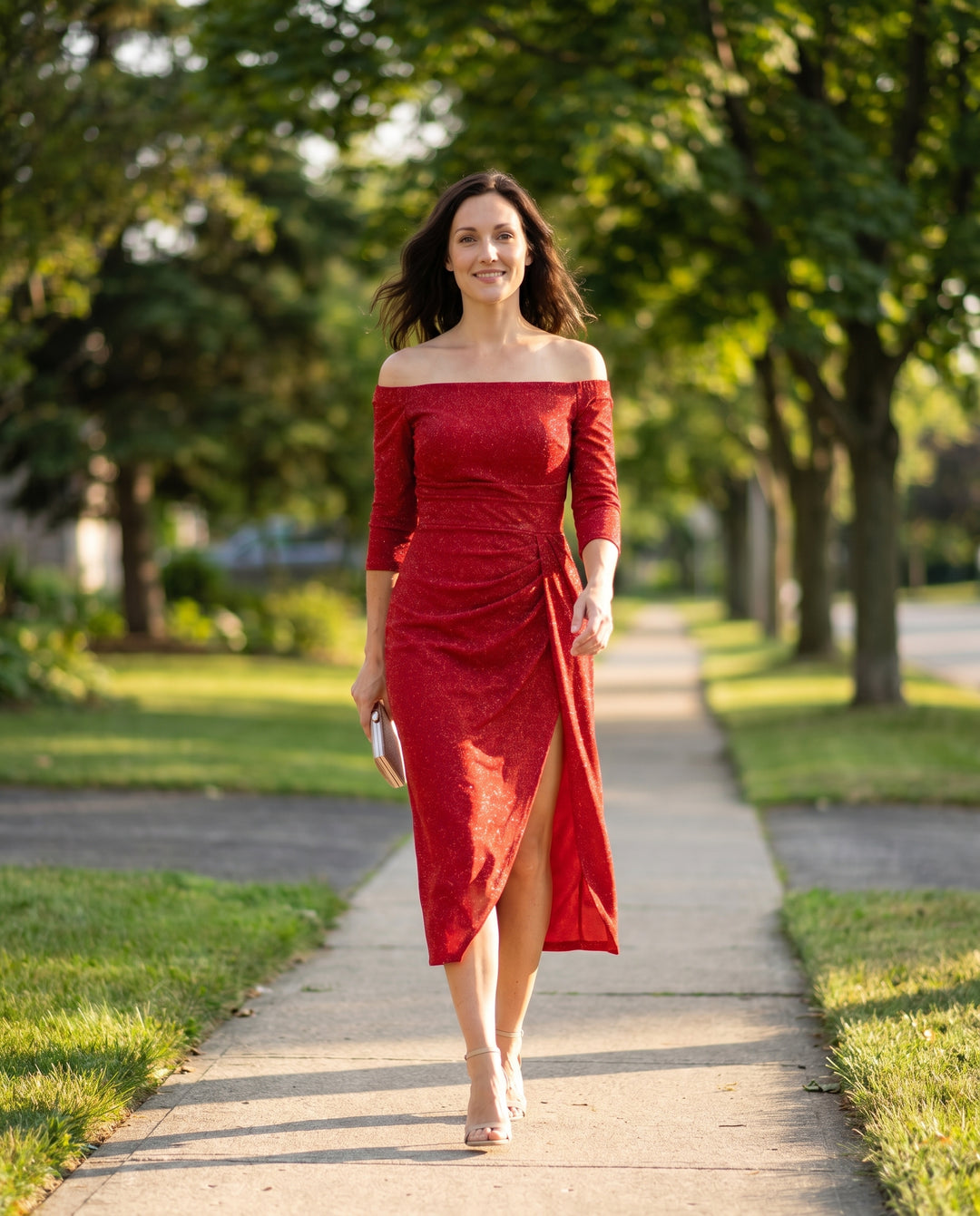 carmen-glitter-midi-dress-red-5