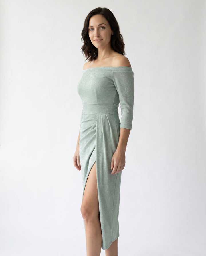 carmen-glitter-midi-dress-green-3