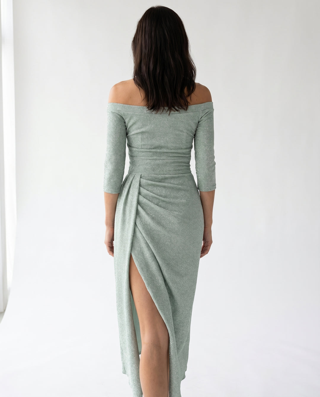 carmen-glitter-midi-dress-green-4