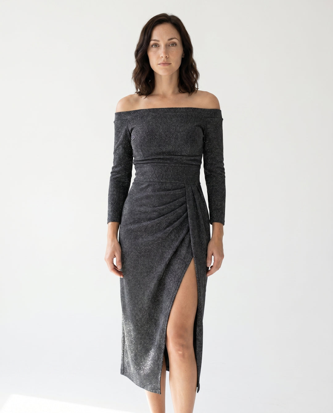 carmen-glitter-midi-dress-black-1