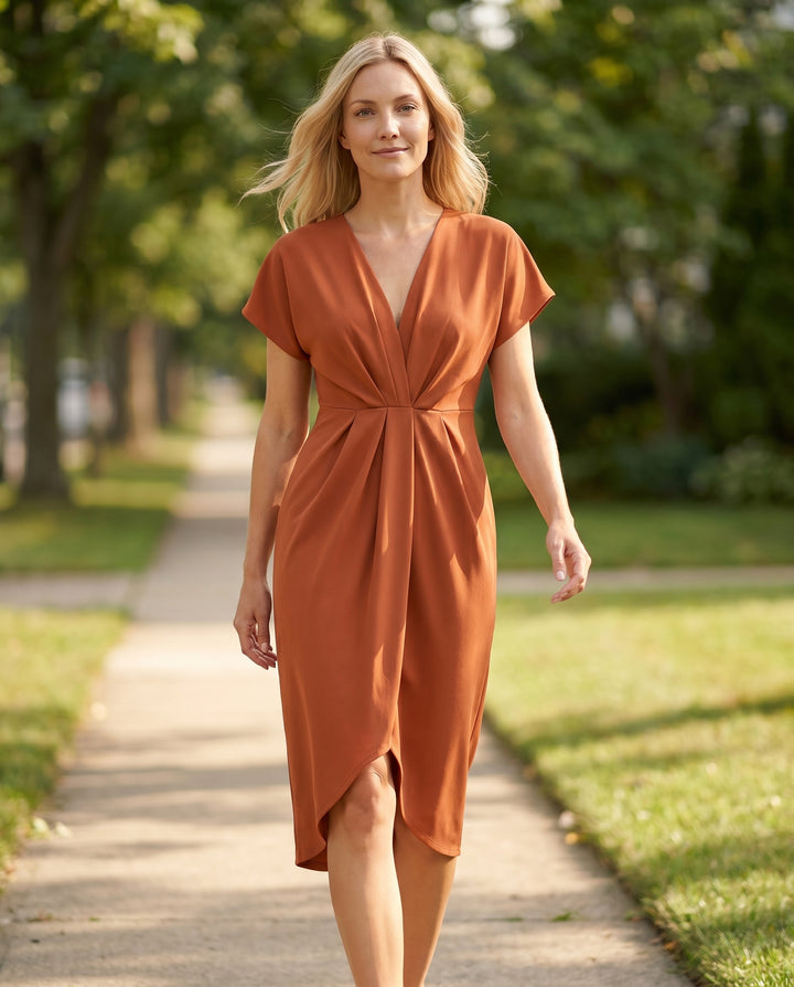 nora-elegant-wrap-dress-coral-5