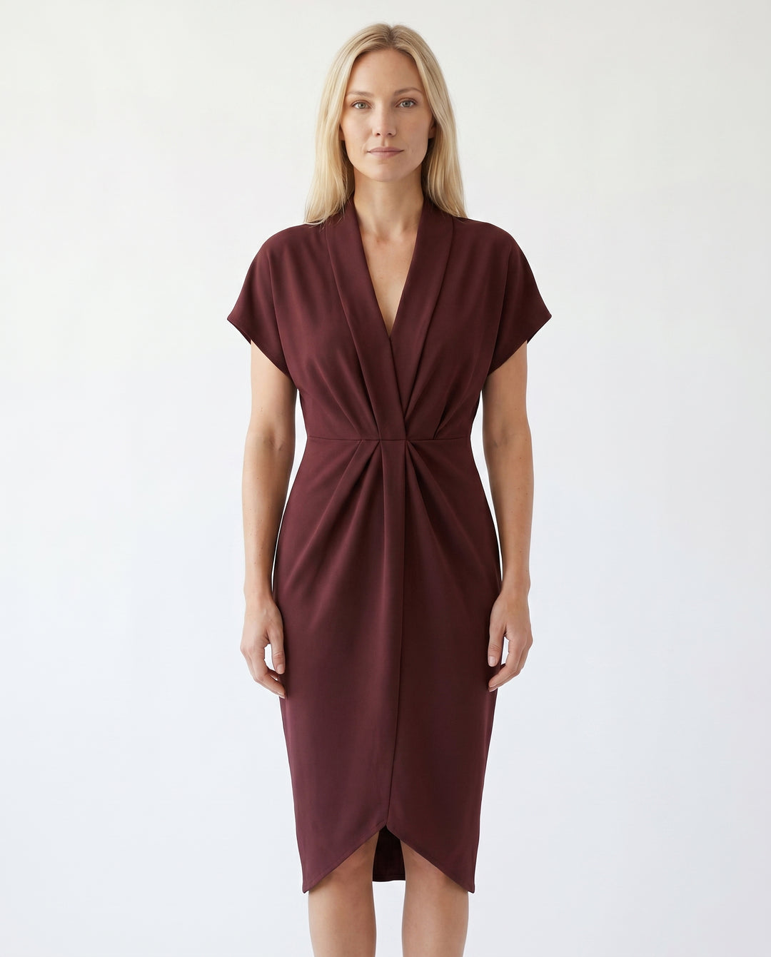 nora-elegant-wrap-dress-red-brown-1