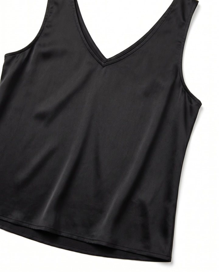leah-satin-v-neck-tank-black-6