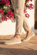 Hugo - Refined Suede Slip-On Loafers