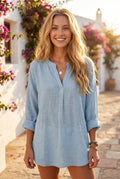 Ava - Flowy Lightweight Beach Shirt