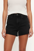 Imogen - High Waist Denim Shorts