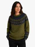 Jasmine - Nordic Fair Isle Sweater for Women with Ribbed Cuffs