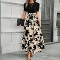 Jenna - Flowy Maxi Dress with Bow