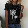 Lacey - Graphic Dandelion T-Shirt