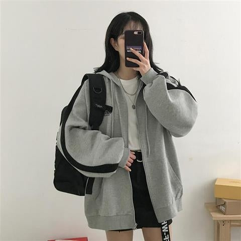 Hoodie Dames | Oversized met Rits &amp; Capuchon