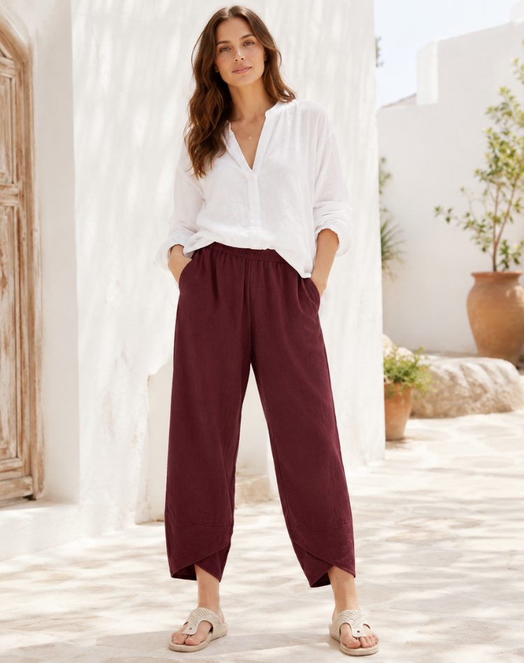 Willow - Easy Wide-Leg Pants