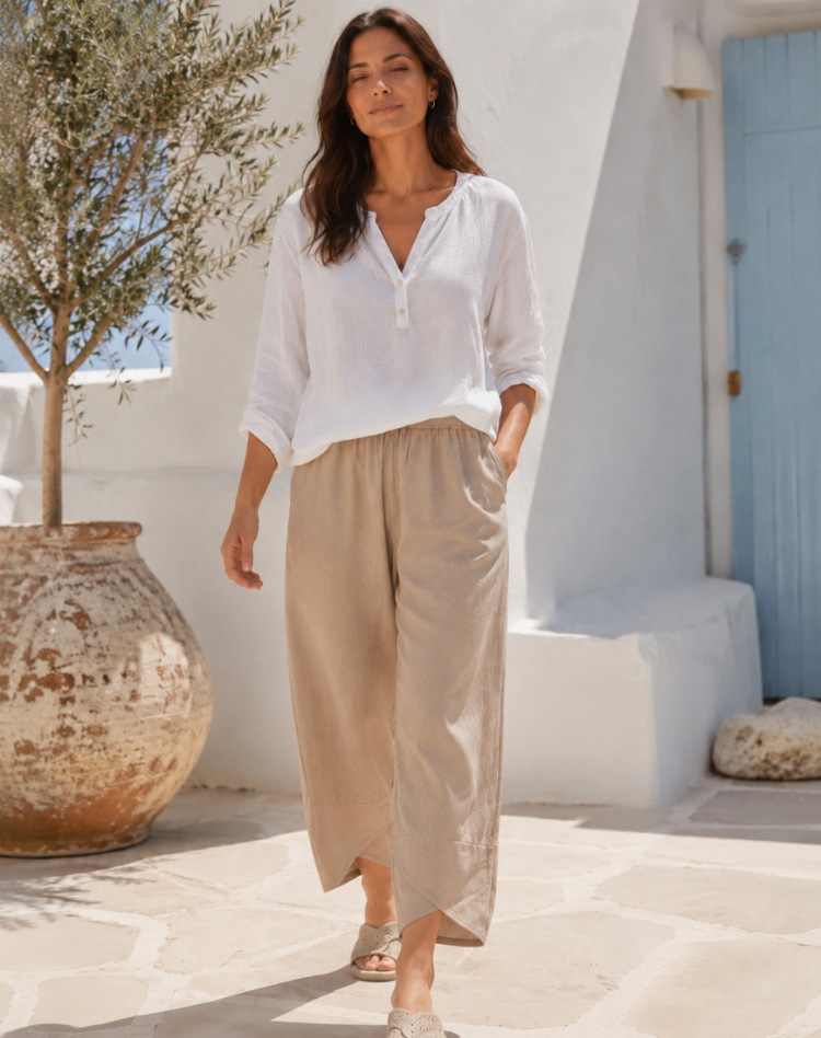 Willow - Easy Wide-Leg Pants