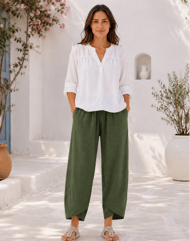 Willow - Easy Wide-Leg Pants