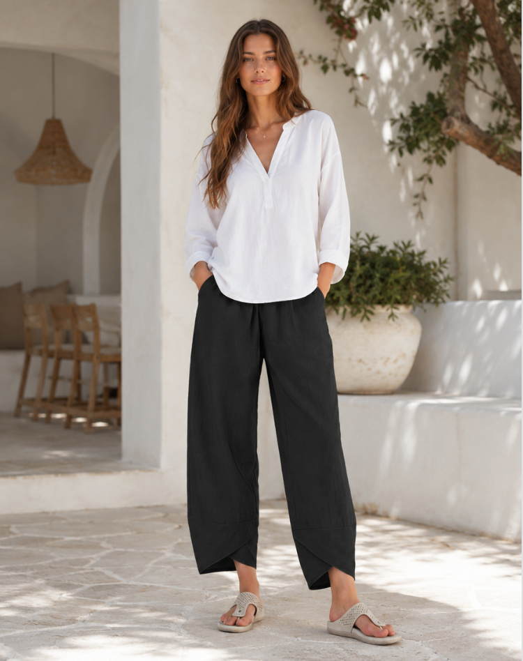 Willow - Easy Wide-Leg Pants