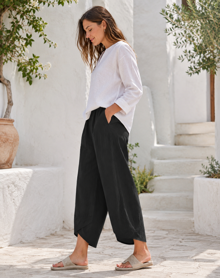 Willow - Easy Wide-Leg Pants