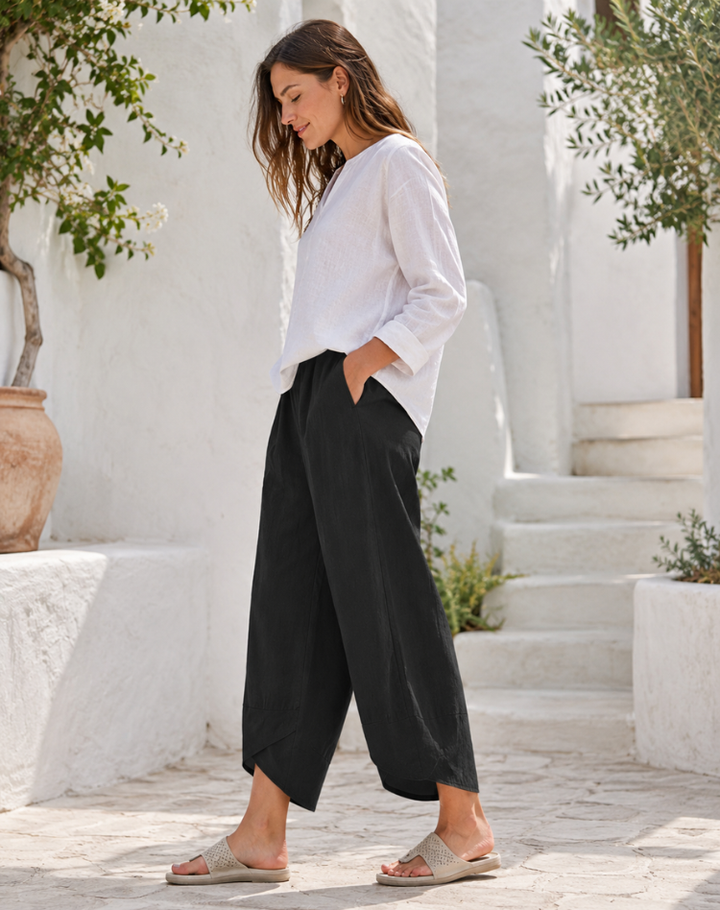 Willow - Easy Wide-Leg Pants