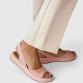 Phoebe - Peep Toe Slingback Sandals