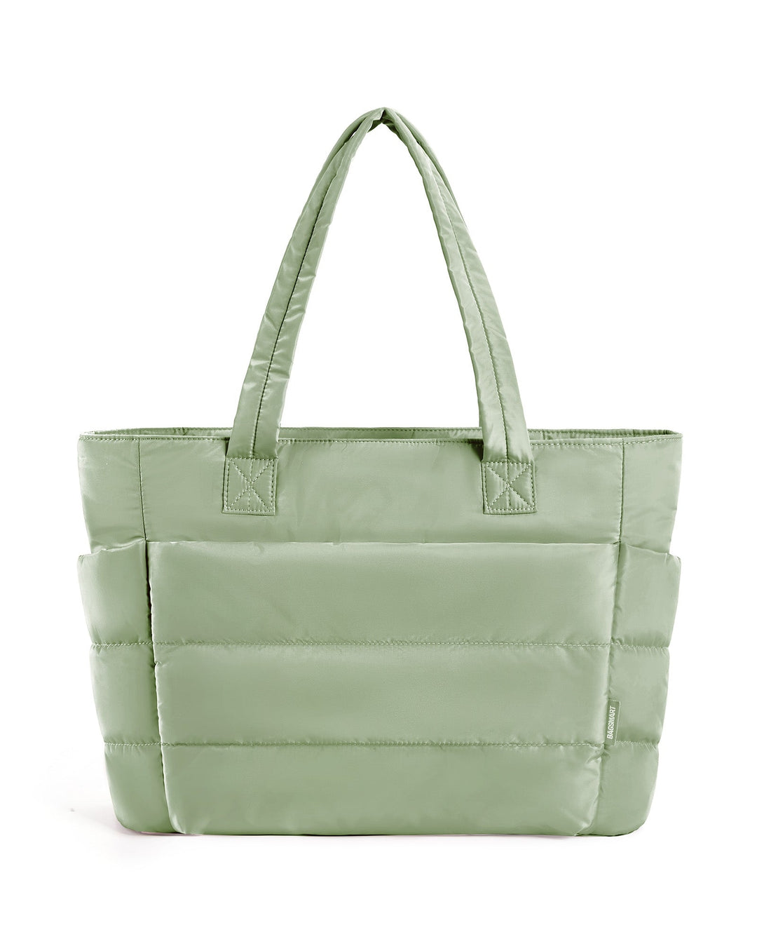 groene cloud tote schoudertas met ritssluiting