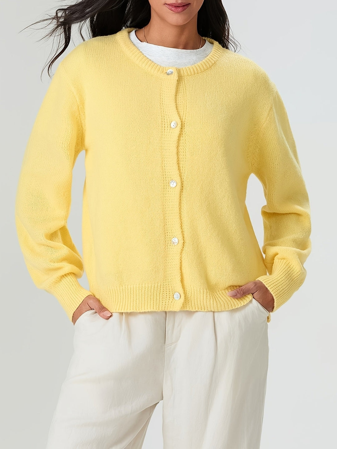 Trui Dames | Knoopsluiting &amp; Comfortabel Warm