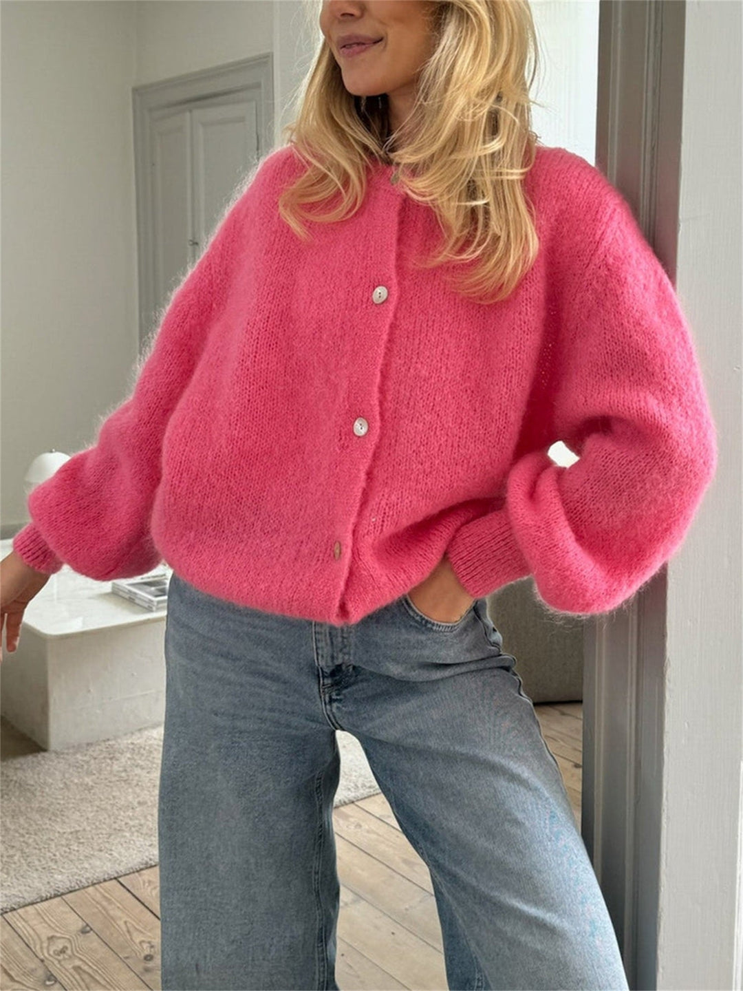 Trui Dames | Knoopsluiting &amp; Comfortabel Warm