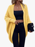 Serena - Oversized Open-Front Cardigan with Batwing Sleeves