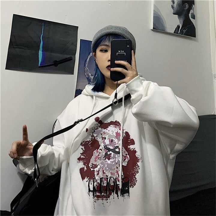 Hoodie Dames | Oversized met Statementprint