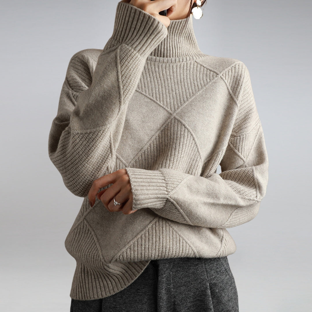 Rollkragenpullover Damen | Weich &amp; Warm